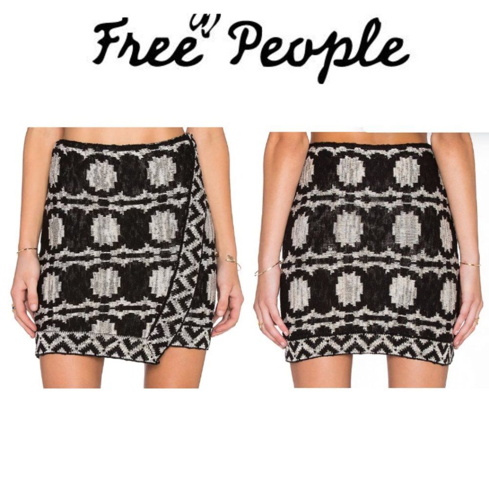 Free People Wrapped In Your Blanket Skirt